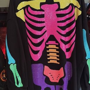 QUEEN OF SPARKLES Multicolor Skeleton Dress